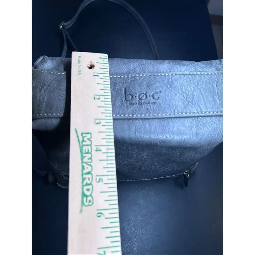 Born Concepts (BOC) Faux Leather Crossbody Bag in Gray Handbag - Picture 13 of 14